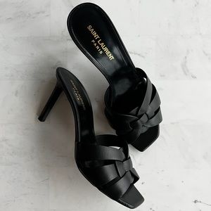 Saint Laurent Tribute Heel Sandals